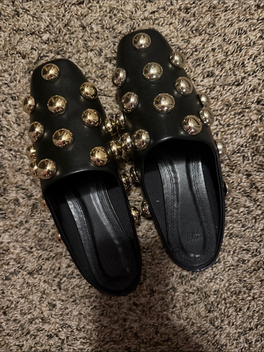 H&M studded mules